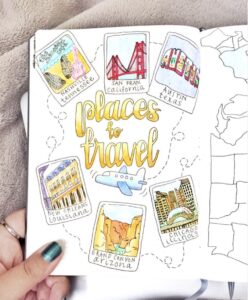 The Best Creative Travel Bullet Journal Ideas For Your Next Adventure