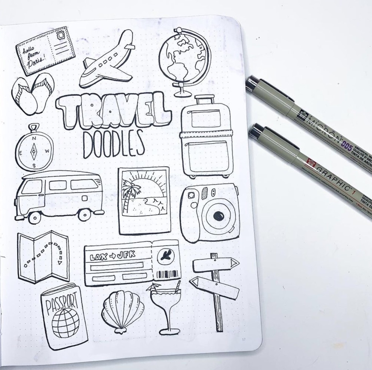 The Best Creative Travel Bullet Journal Ideas For Your Next Adventure