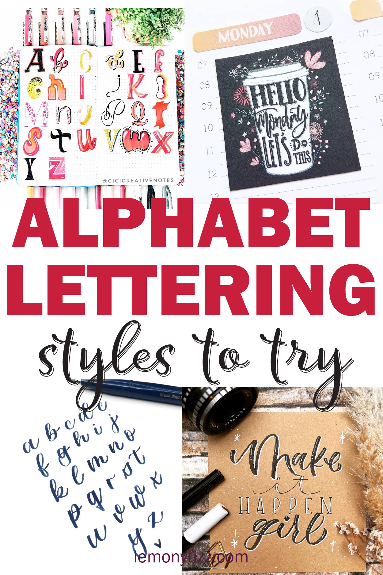 Hand Lettering Alphabet Practice 101: Tips & Resources For Improving ...