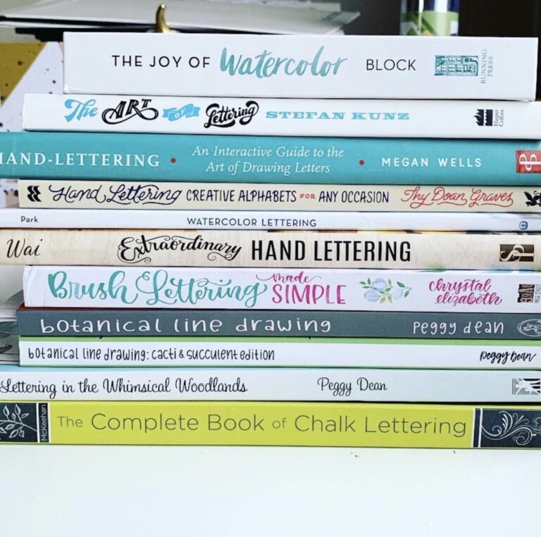 Best Hand Lettering Books: 15 Must-Haves For Your Library