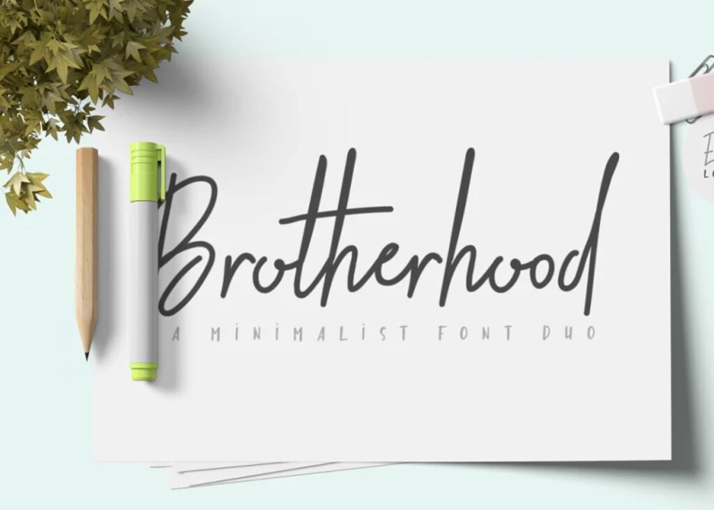 brotherhood-font