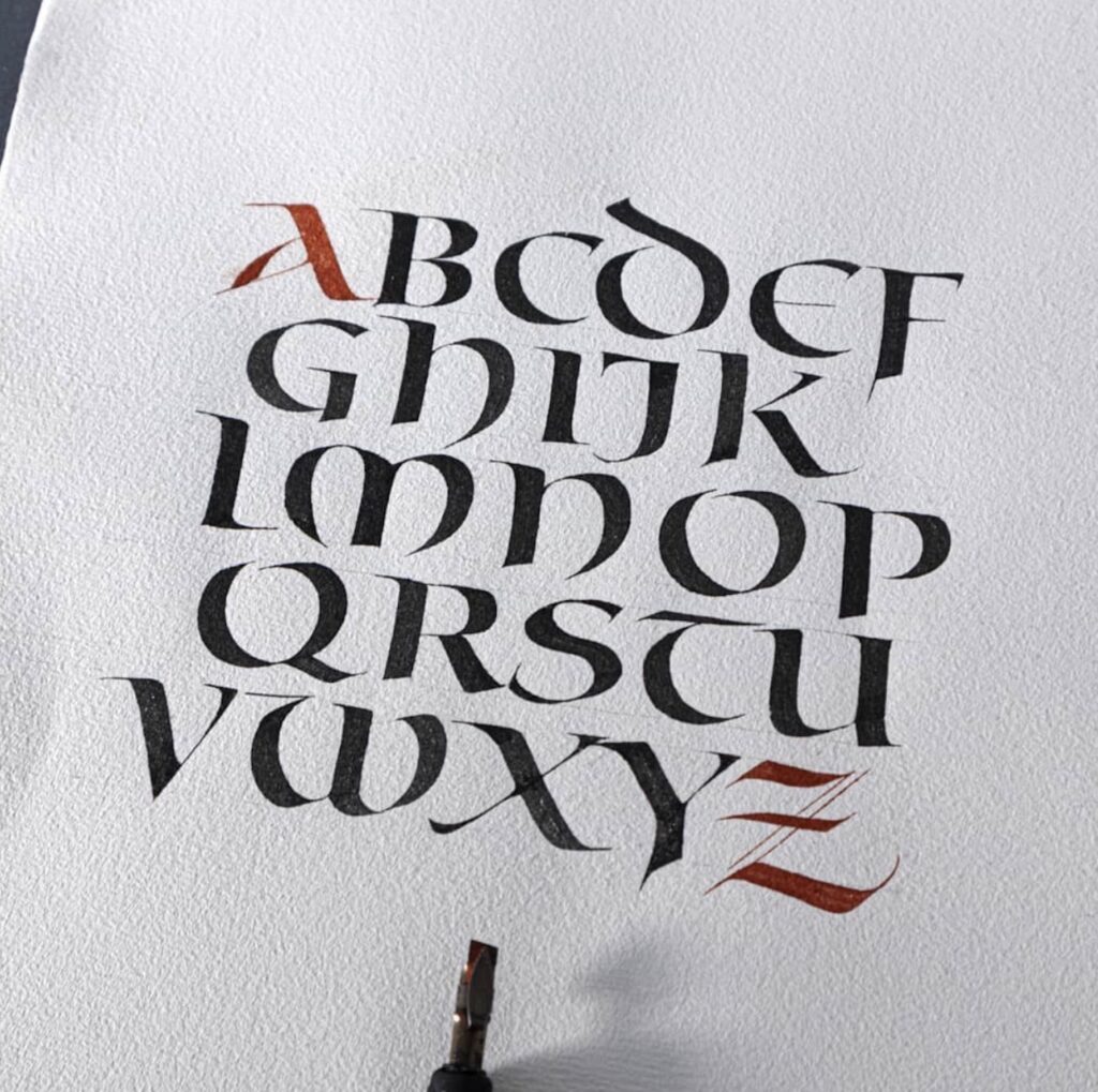 uncial-alphabet-calligraphy