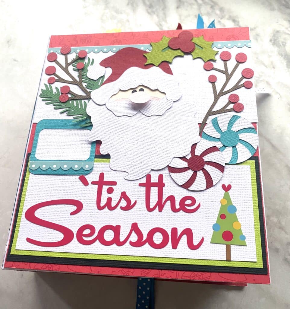 Cricut Christmas Scrapbook Page - P.S. I Love You Crafts