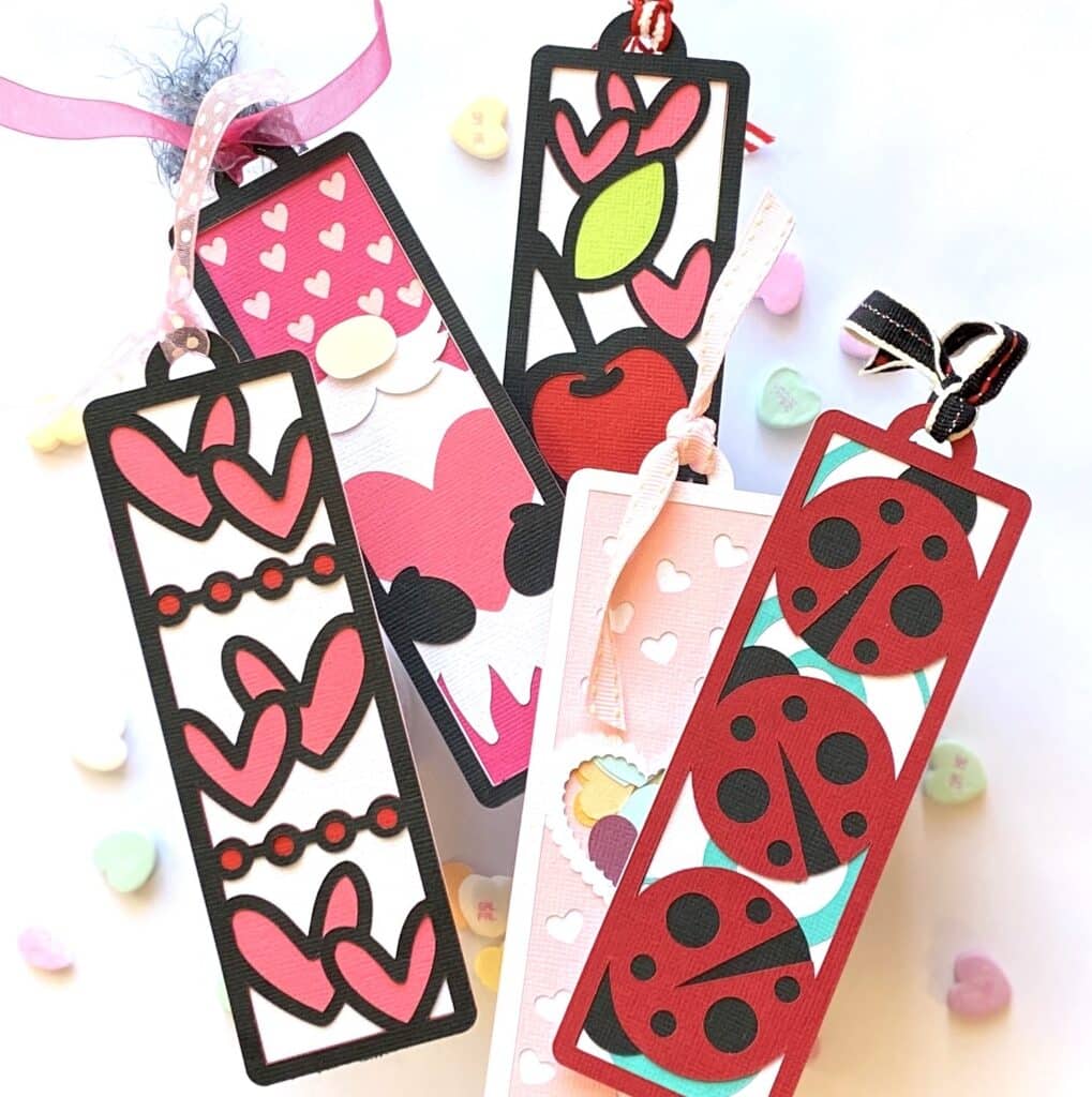 cricut cardstock projects and bookmarks