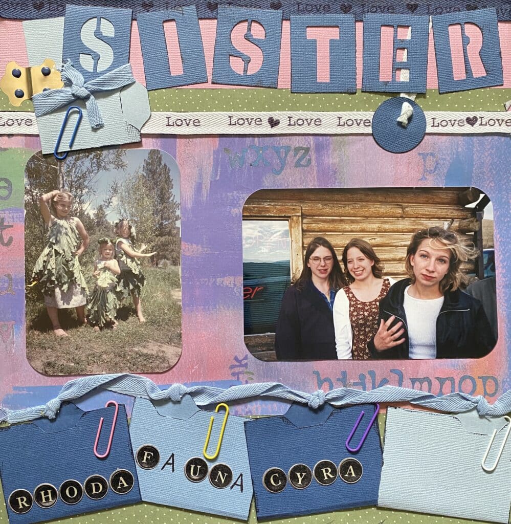 sisters-stencils-envelopes-scrapbook-laout