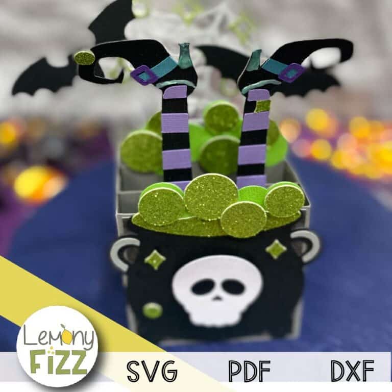 Create a Whimsical Witch Feet Box Card in 8 Easy Steps