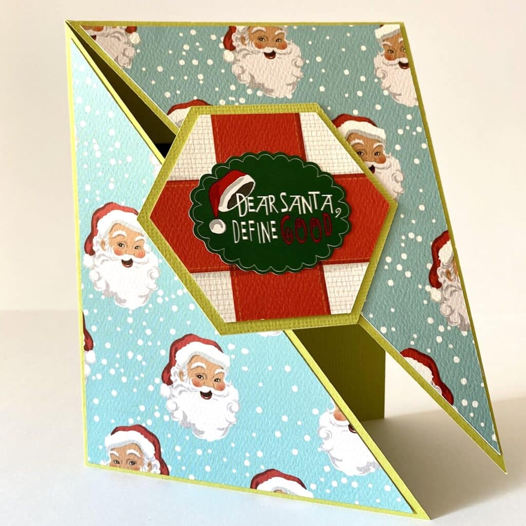 diagonal-fold-christmas-card-template-