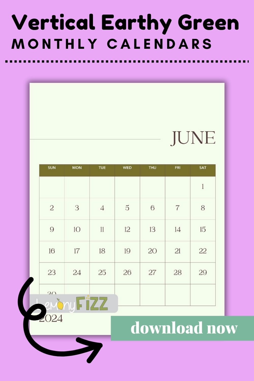 15 Printable June Calendar: Free Planner Pages