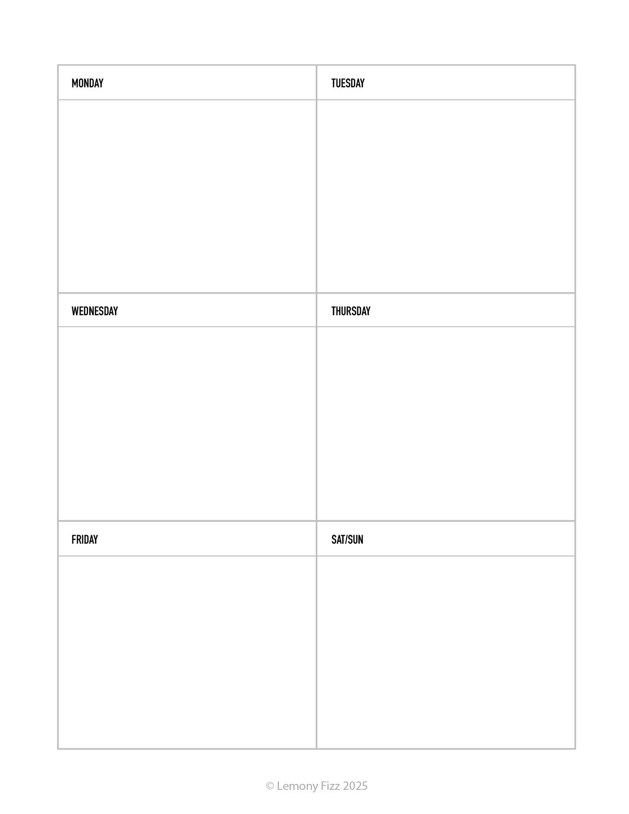 Free Happy Planner Templates to Print Free Happy Planner Templates to Print