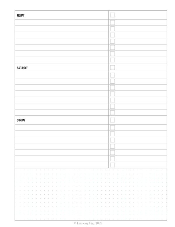 Free Happy Planner Templates to Print