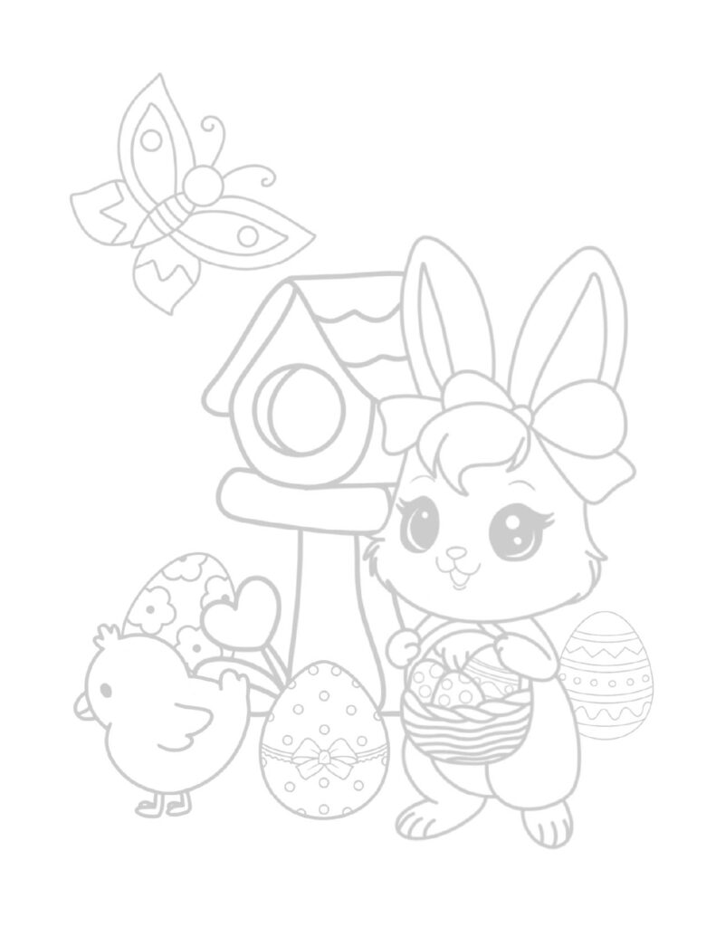 free-easter-coloring-pages-procreate-_birdhouse-bunny