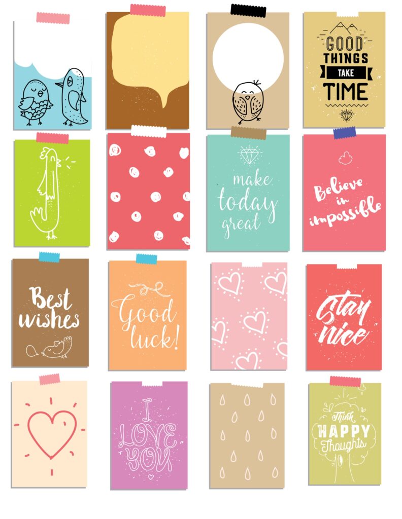 Happy tags for goodnotes planners
