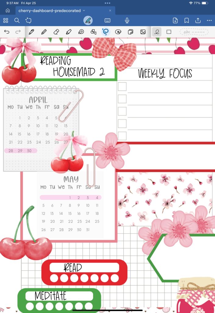 mini-calendar-on-planner-spread