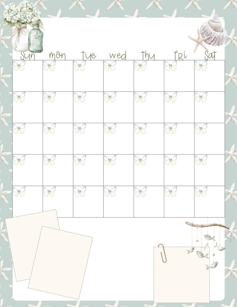 ocean-calendar-at-a-glance_sunday