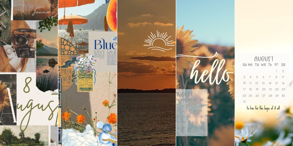 hello august wallpaper banner
