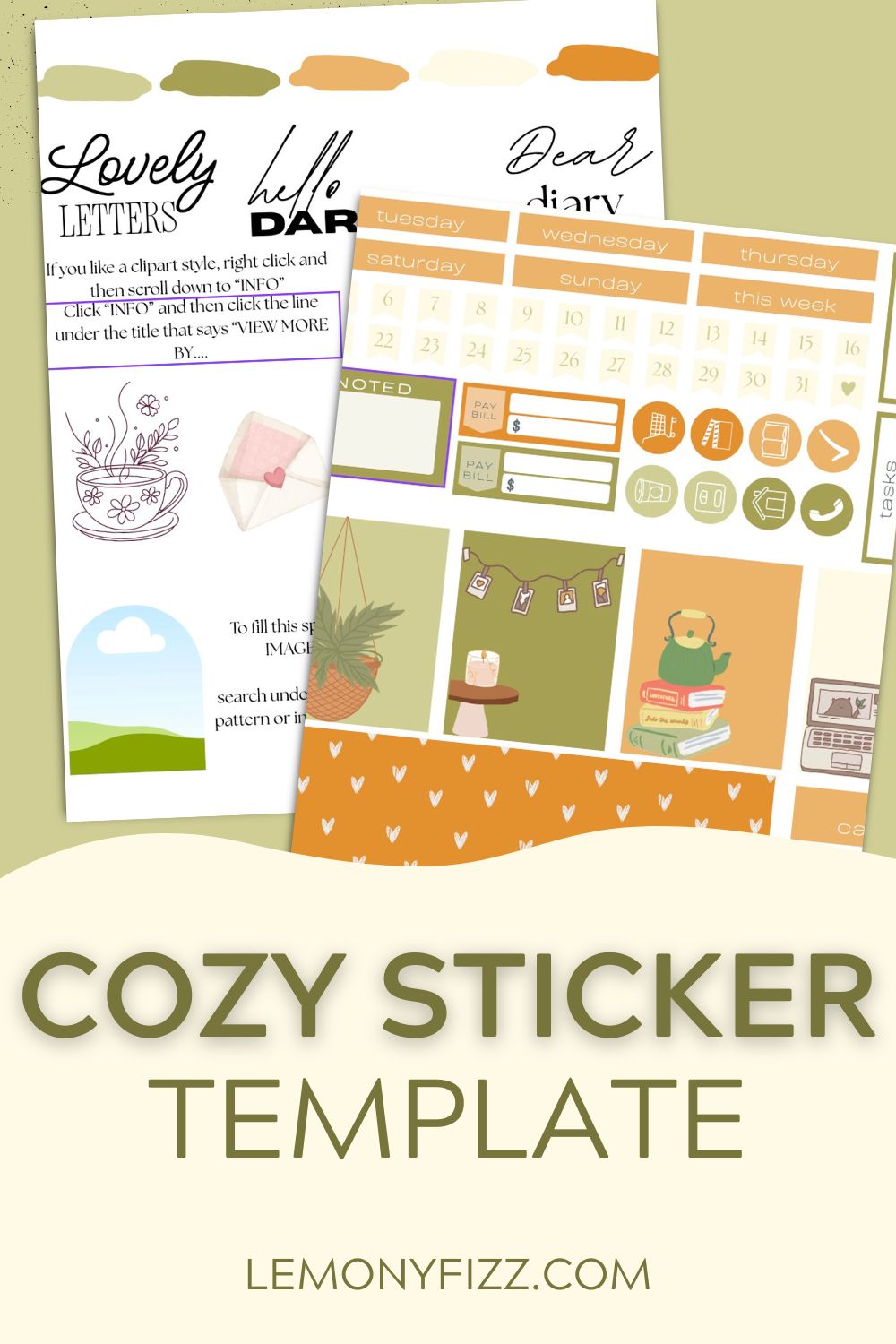 cozy-sticker-template-canva-free