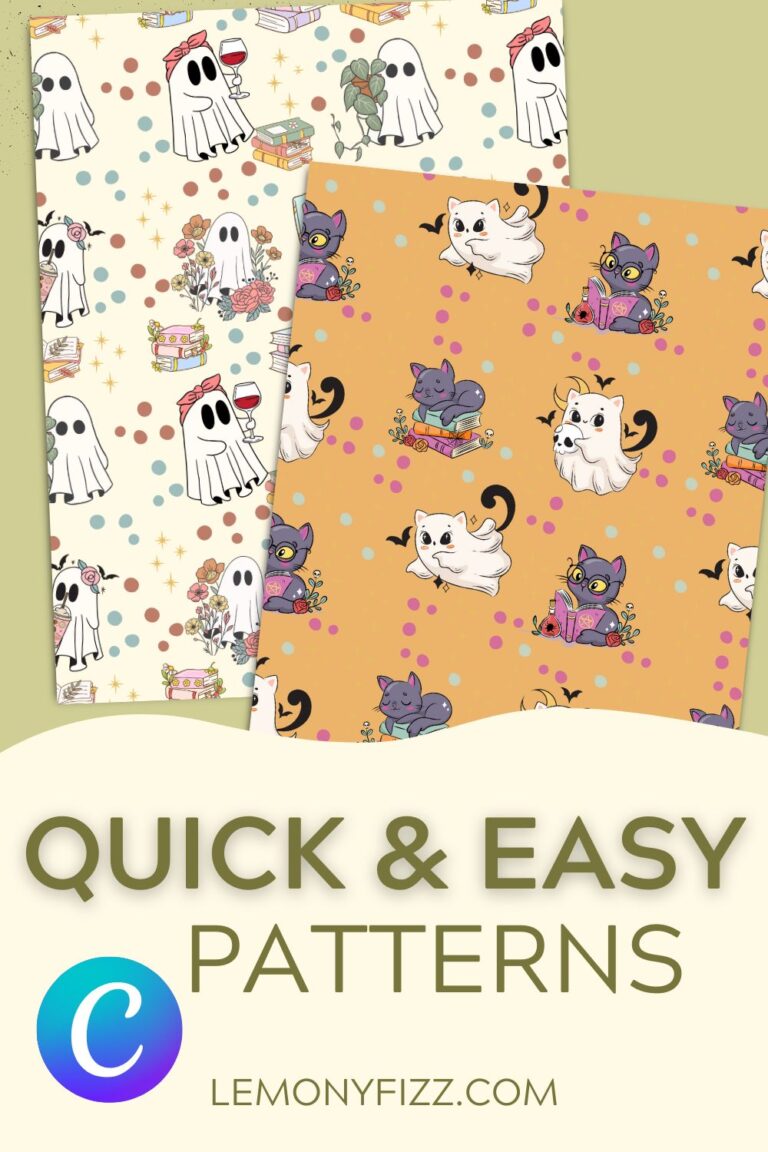 quick and easy patterns in canva