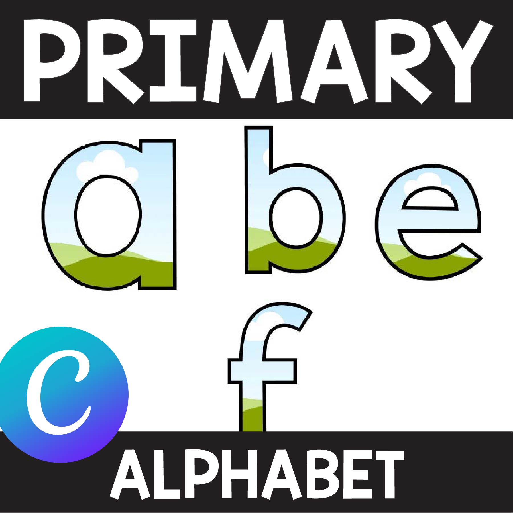 Primary Bulletin Board Letters Editable Canva Templates - Image 2