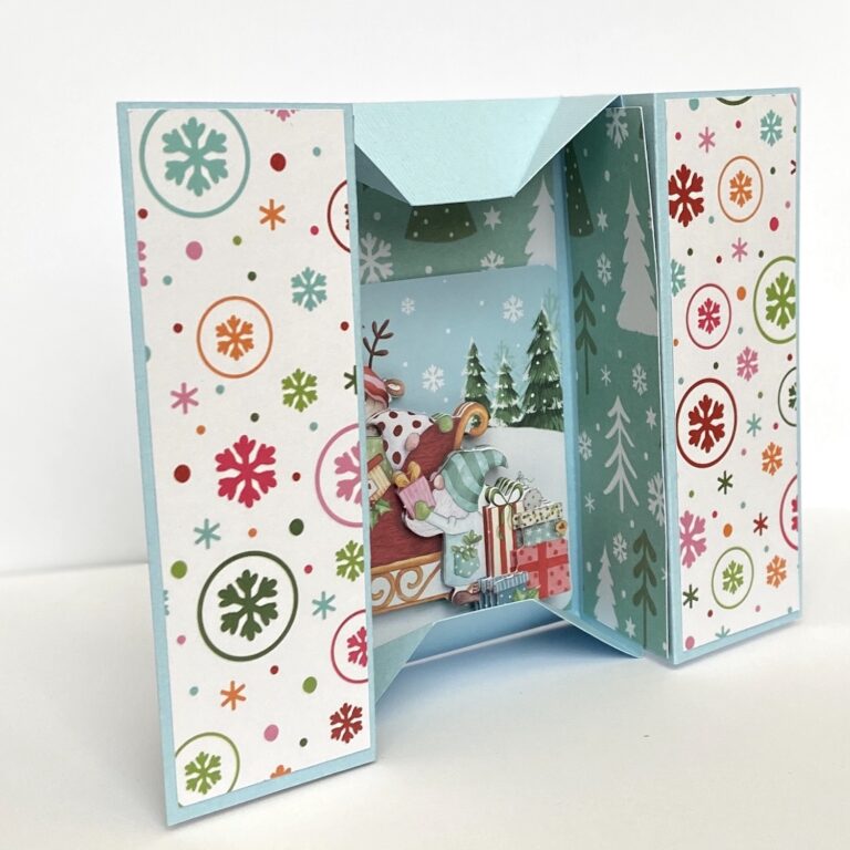 Gift Card Box Fun Fold Template