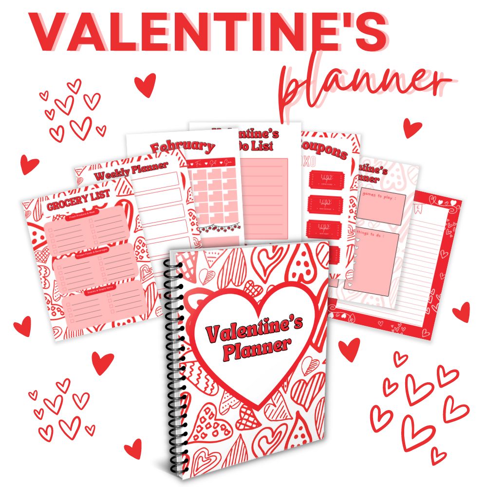 Valentine's Printable Planner Free
